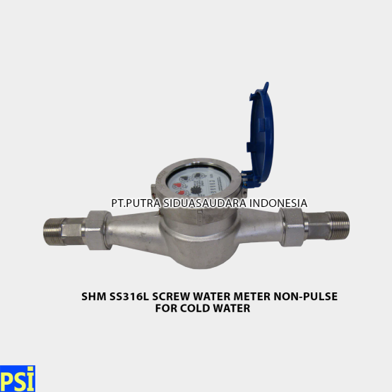 SHM STAINLESS STEEL FLOW METERS NON PULSE COLD WATER