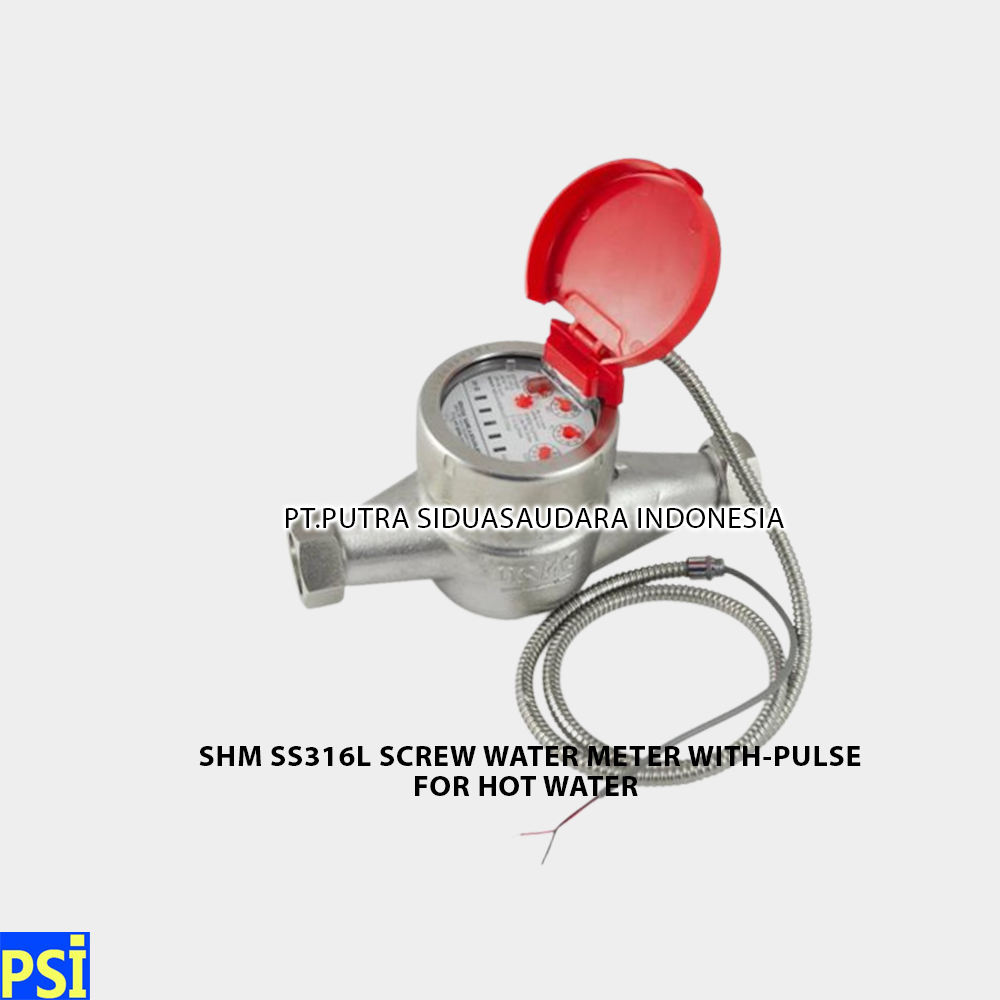 SHM STAINLESS STEEL FLOW METERS WITH PULSE HOT WATER, SHM SS316L SCREW FLOW METER
