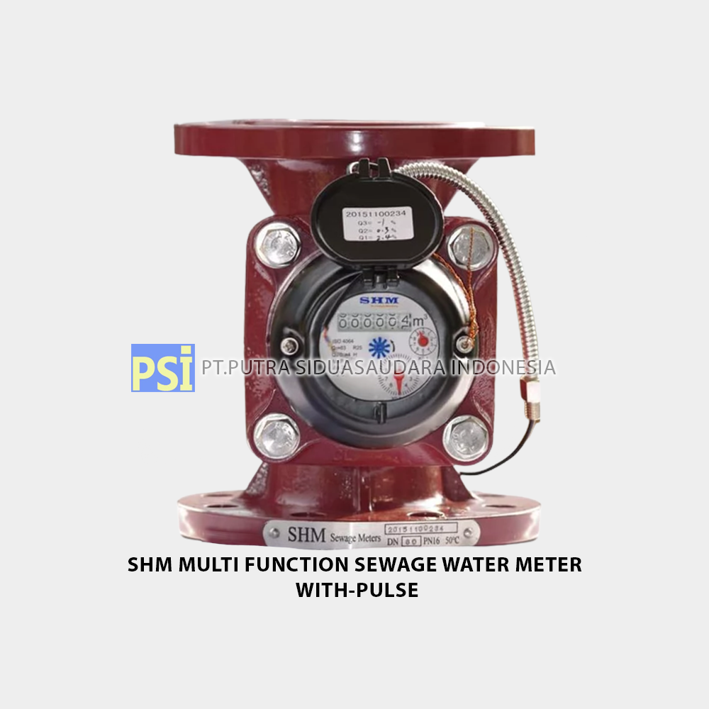 SHM FLOW METER LIMBAH Water Meter Multi Function Sewage With Pulse