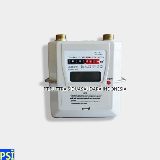 Flowmeter Prepaid Diaphragm Gas Meter