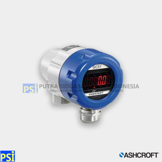 ASHCROFT GC51 Rangeable Indicating Pressure Transmitter