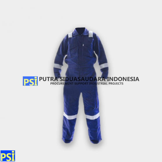 Krisbow Coverall Wearpack Blue Navy