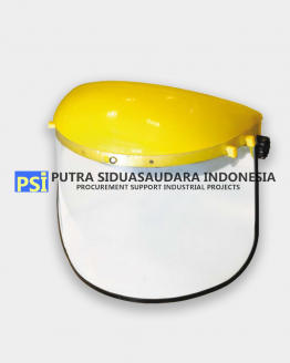 Krisbow Face Shield Head Gear With Clear Visor