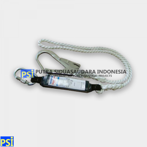 KRISBOW LANYARD ROPE WITH SHOCK ABSORBER