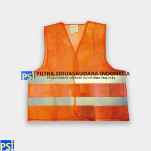 Krisbow Safety Vest Mesh All Size Orange