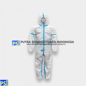 Krisbow Coverall Disposable Chemical Protection