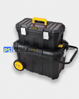 KRISBOW ROLLER TOOL BOX 2IN1 BLK/YELLOW
