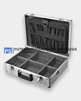 Krisbow Tool Case 46x33x15.2cm Aluminium