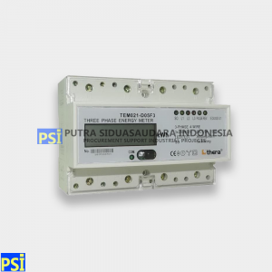THERA TEM021-D Series Three Phase Energy Meter kWh 7-DIN Module