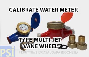 Water Meter Calibrate Type Multi Jet Vane Wheel